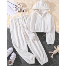 Пижама с двусторонней махры молоко