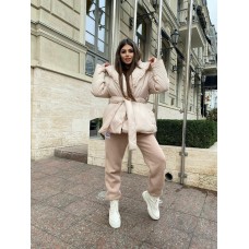 Куртка-одеяло бежевый