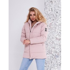 Куртка зимняя с капюшоном Плащевка 