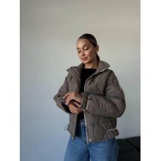 Курточка свободного кроя со спущенной линией плеча лате