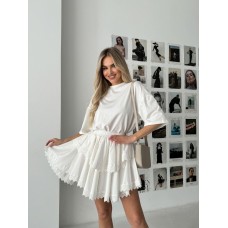 Двухслойная Юбочка Lambada молоко