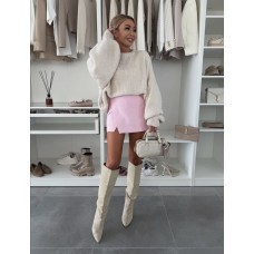 Базовая юбка-шорты на запах длиной мини барби