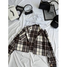 Рубашка в клетку с капюшоном кашемир черный