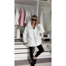 Куртка-Анорак на подкладке белый
