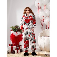 Комбинезон унисекс прямого кроя с капюшоном МАКИ