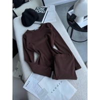 Костюм женский (термобелье) кофта+штаны шоколад