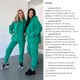 Спортивный костюм свободная кофта и штаны графит