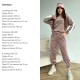 Спортивный костюмчик худи + штаны с лампасами графит