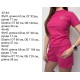 Костюм "VS" футболка+шорты трикотаж рубчик черный