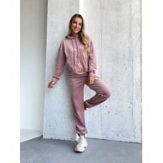 Спортивный костюм из мраморного велюра фрез