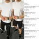 Стильный удобный мужской костюм (тройка) (шорты+брюки+футболка) черный