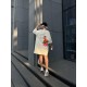 Футболка-платье oversize с качественным принтом Дональд Дак кремовый