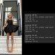 Атласный комбинезон на бретелях со шнуровкой по спинке фреза