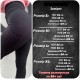 Эластичные лосины с эффектом Push Up с карманами по бокам черный