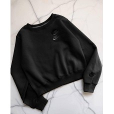 Базовый свитшот OVERSIZE свободного кроя черный
