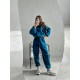 Самый  и удобный костюм Толстовка oversize + джогеры Карго морская волна