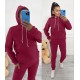 Костюм LUXE женский бордо