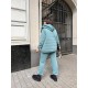 Костюм тройка теплый костюм+жилетка на подкладке с силиконом оливка
