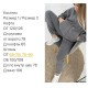 Спортивный костюм плотный двусторонний флис, черный