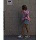 Теплый удлиненный свитшот OVERSIZE с трендовой надписью барби
