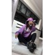 худи OVERSIZE с ушками фиолетовый