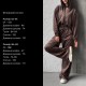 Велюровый костюм (кофта с капюшоном на молнии с кулиско по низу+свободные брюки) джинс