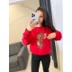 Молодежный костюм (кофта с круглой горловиной+накатом+лосины) красный