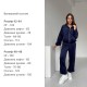 Велюровый костюм (кофта на молнии+брюки с манжетой на резинке) изумруд