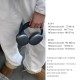 Теплый флисовый костюм (кофта воротник стойка на молнии+свободные брюки) черный