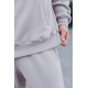 Костюм спортивный (ЖЕНСКИЙ) из серии Family Look (худи+джоггеры с высокой посадкой) таш
