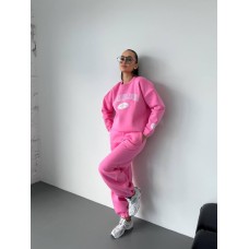 Спортивный костюм женский (кофта с принтом+штаны) барби