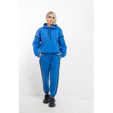 Спортивный костюм (кофта+штаны) турецкая трехнить голубой