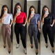 Брюки классического кроя зауженные к низу бежевый