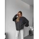 Свитшот с рюшами ONESIZE Графит