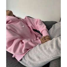 Худи Oversize манжеты из основной ткани глубокий капюшон шнурочки барби