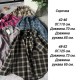 Рубашка с карманом в клетку фланель черный