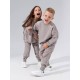 Базовый ДЕТСКИЙ Oversize костюм унисекс бежевый