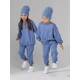 Базовый ДЕТСКИЙ Oversize костюм унисекс голубой