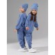 Базовый ДЕТСКИЙ Oversize костюм унисекс голубой